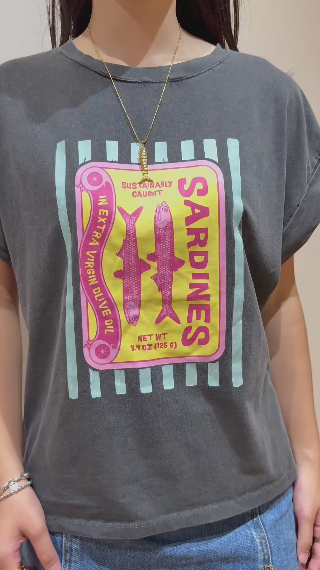 T-shirt peixe